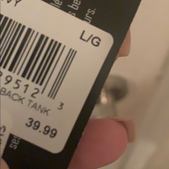 NWT WORKOUT TANK - Picture 2 of 3